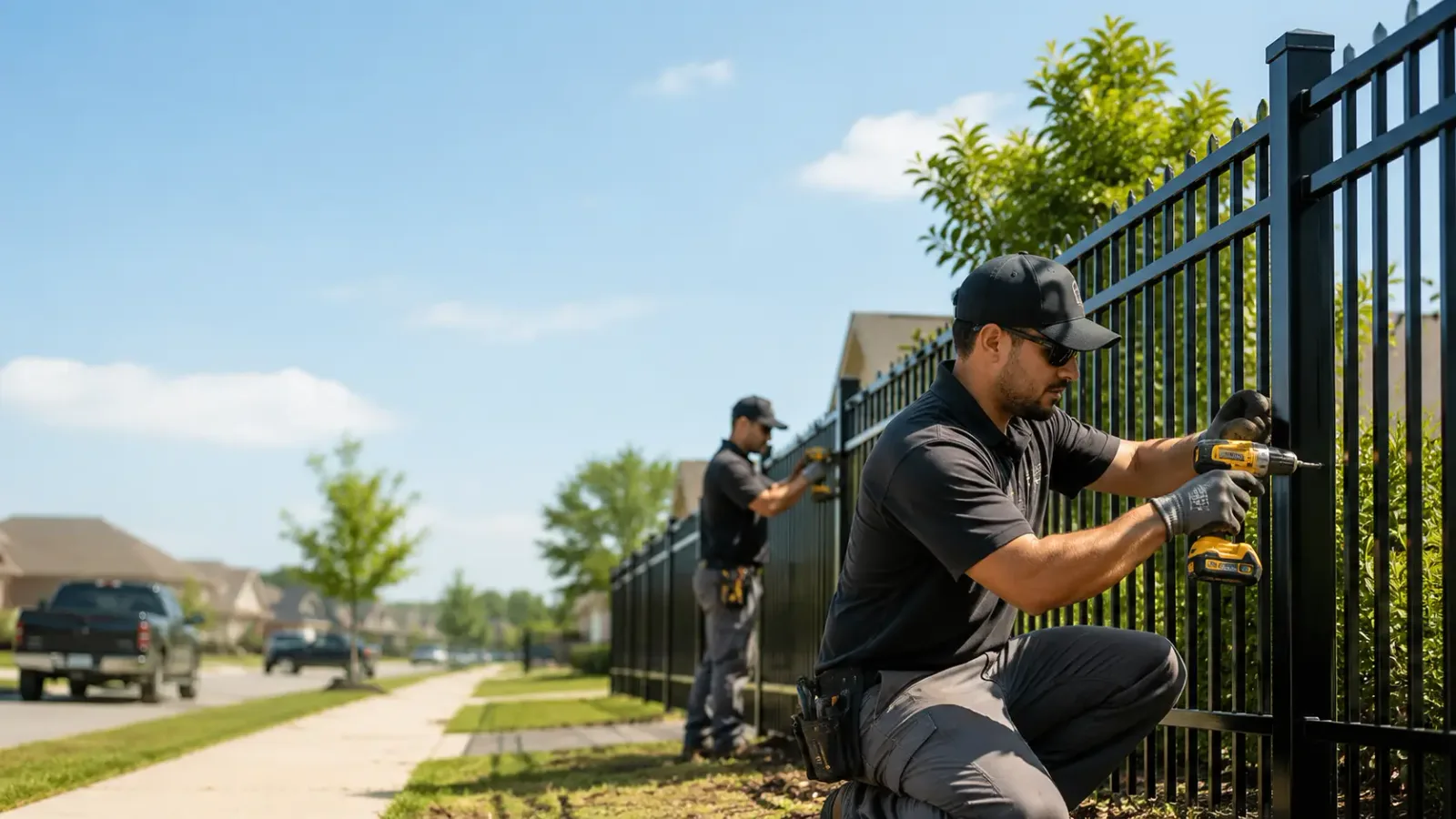Metal Fence Installation in Mckinney, TX